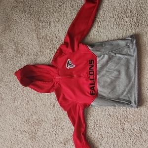 Warm Youth Atlanta Falcons Hooded Pullover